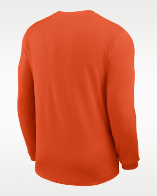 Clemson Sideline Coach Men's Nike Dri-FIT College Long-Sleeve Top